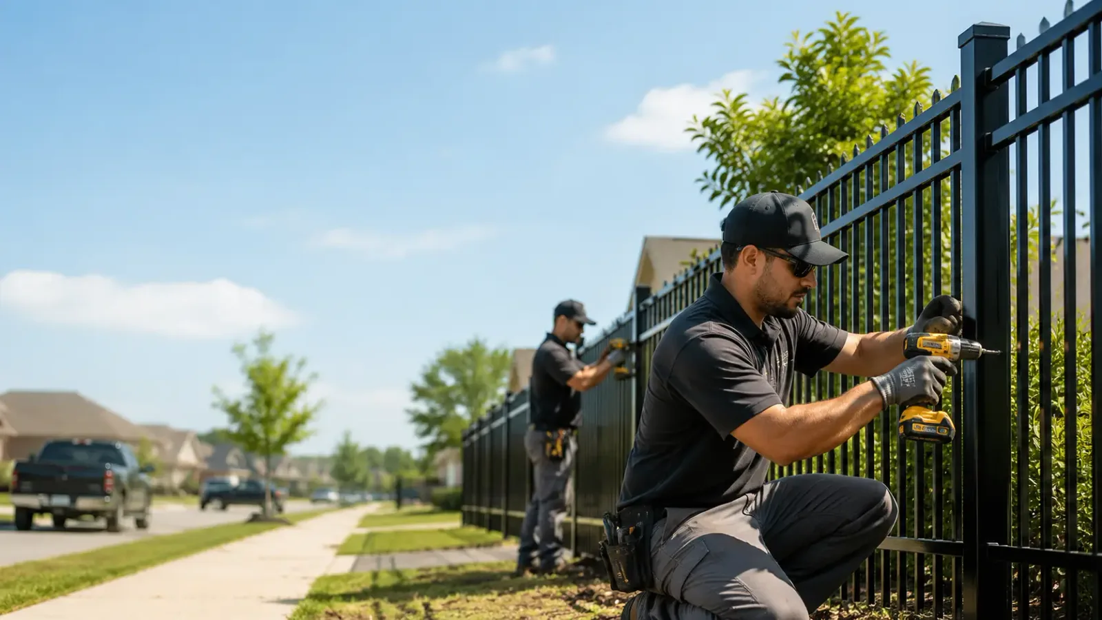 Metal Fence Installation in Stone Lake, WI